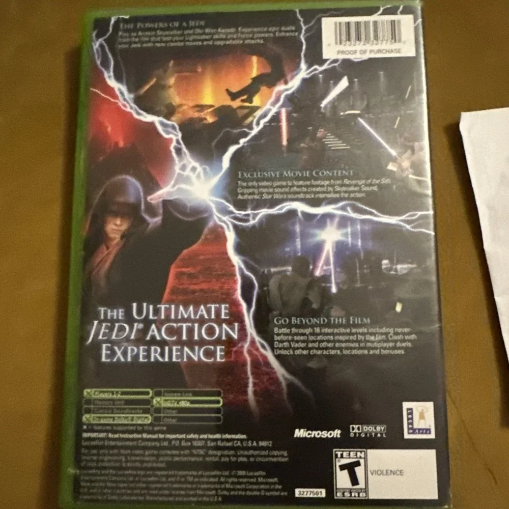 Star Wars: Episode III: Revenge of the Sith (Microsoft Xbox) + Jedi Starfighter